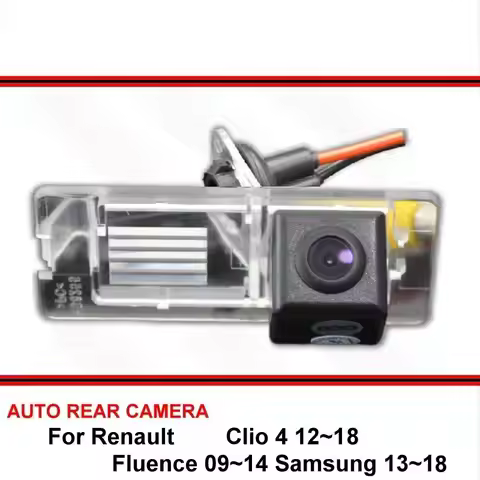 Car Rear View Camera For Renault Clio 4 Fluence Samsung SM3 2012~2018 Night Vision Reversing Camera 