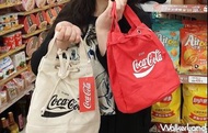 可口可樂 限量 水桶包 coca cola 斜背包 帆布包 包 包包 側背包 帆布水桶包