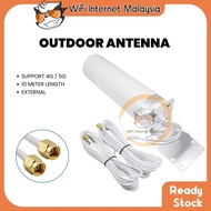 4G LTE 5G SMA / TS9 External Antenna 10 Meter Length Outdoor Antenna Bracket Mount SMA Male Connecto