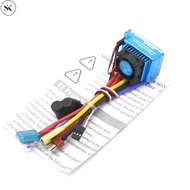 SK 1pcs Waterproof 45A/60A/80A/120A 2-4S Lipo Brushless ESC Electric Speed Controller For 1/8 1/10 1