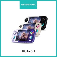 ANBERNIC RG 476H Full-screen Android handheld gaming console with 120Hz high refresh rate, borderles