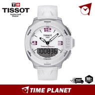 Tissot T-Race Analog Digital White Rubber Men Watch [Official Warranty] T0814201701700