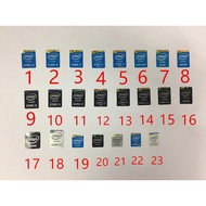 2024 Notebook Desktop Fourth Generation 4th Generation Performance Label Sticker intel core i3 i5 i7 intel Label