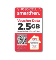 SMARTFREN 25GB/4GB 3HARI