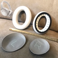 🎧 fits BOSE QC45 QuietComfort 45 3rd Party Replacement Headphones Cushions WHITE NEW 全新 代用 耳筒 耳機 耳套 