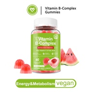 Omilay Vitamin B Complex B Complex Energy Booster Vitamins for Adult Vitamin B12 Supplement Gummies