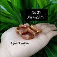 MATA 1 brown eye ring size 21 kokka kaukah