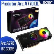 【開學季10%回饋】【ACER 宏碁】 Predator Arc A770 OC 顯示卡