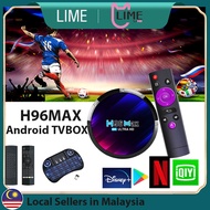 Novo H96 MAX RK3528 Tv Box 16GB/32GB/64GB Android13 BT5.0 2.4G+5G Wifi6 HDR 4K/8K Smart TV Android B