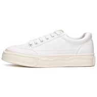 MISTERY รองเท้าผ้าใบหนังสีขาว  รุ่น CAKE สีขาว(MIS-616)