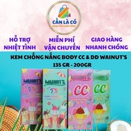 BODY CC SUNSCREEN & DD WAINUT'S 135GR - 240GR - 200GR