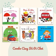 Book - Combo: Rabbit's Birthday, Where Are You Going, Bento Bus, Neru Tunnel Friend, Where Is the Tr