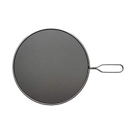 [Direct from Japan] AUX Leye Oil Splatter Screen Mesh Cover 29cm (Black) 1pc Prevents Oil Splashing 