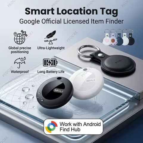 Android Bluetooth Locator MiLi MiTag Smart Location Tag Anti-Lost GPS Tracker Pet Kids Bag Finder Wo