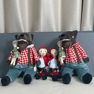 Children's Toys Yizhan IKEA Collision Plush Toys Big Big Big Big Big Big Big Big Big Red Riding Hood
