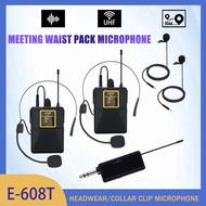 Wireless Headphone Microphone Headset Microphone Lavalier Microphone UHF Microphone System Operating Range