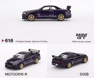 MGT00616-R-MINI GT No.616 Nissan Skyline GT-R (R34) Tommykaira R-z Midnight Purple