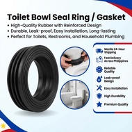 Toilet Wax Seal Gasket Ring - 1-Piece Rubber Toilet Bowl & Cistern Sealing Ring
