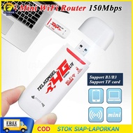 [150Mbps-4G]Portable Modem WIFI 4G All Operator USB 150Mbps Unlock Band 1/3/5/40 Mobile WIFI Portable Router