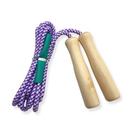 【爆款推荐】单人减肥健身跳绳燃脂运动成人学生中考儿童锻炼棉胶木柄男女通用Single Weight Loss Fitness Rope Skipping Fat Burning Sports Adul