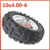 10นิ้ว10X4.00-6 Off Road ยางสูญญากาศสำหรับ Harley  Kart A สี่ล้อรถจักรยานยนต์10*4.00-6 Off-Road ยาง