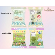Graduation Chip Bag | Farewell Chip Bag | Goodie Bag | Personalised Gift | Customised Gift | DIY Gif
