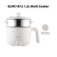 IONA 1.2L Ceramic Mini Non Stick Multi Cooker With Steamer | Multi Function Small Rice Cooker Hotpot