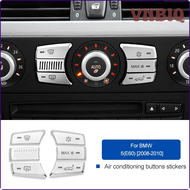 VNBIQ E60 Bmw 5,2011-2015 Abs Klimaanlage Knopf Dekoration Abdeckung Auto Zubehör แต่งรถยนต์ Aufklebvnea