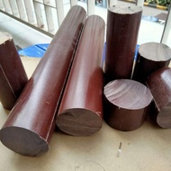Ebonite Novotex Rod Pertinax Bakelite Phenolic Bar 10 15 20 25 30 35 40 45 50 55 60 65 70 75 80 85 9