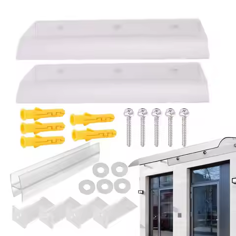 Front Door Canopy Outdoor Awning Window Door Cover Shelter Canopy Heat Resistant Back Door Window Co
