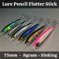 LuringBait - Lure Pencil Flutter Stick 75mm 8gram Sinking