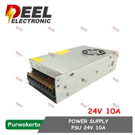 POWER SUPPLY 24V 10A NET ADAPTOR 24V/10A DC TRANSFORMER 24V 10A PSU 220V