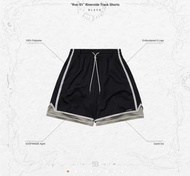(2號黑色）“Rve-S1” Riverside Track Shorts - Black
