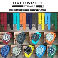 Watch Strap Pilot FKM Quick Release Rubber