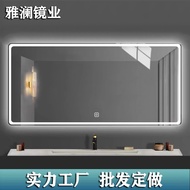 ST-🚢LEDSmart Mirror Hotel Toilet Bathroom Mirror Bathroom Anti-Fog Makeup Mirror Toilet Anti-Fog Light Mirror Smart Mirr