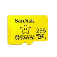 SanDisk 256GB Nintendo Switch專用 microSDXC 記憶卡（無敵星版） SDSQXAO-256G-GN3ZN