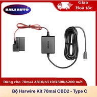 70mai OBD 2 Cable Set Type-C Interface for 70mai Dash Camera 24H Parking Surveillance Cable Plug and