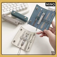 Accompanying Mini Nail Clipper Set [Taiwan Ready Stock] Cream Style Nail Clipper Travel Set Nail Fil