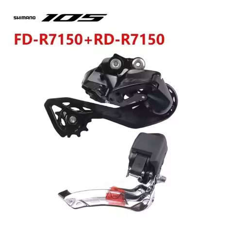 SHIMANO 105 R7100 Di2 Series R1750 Front Derailleur/Rear Derailleur 2x12s For Road Bike Braze On Ori