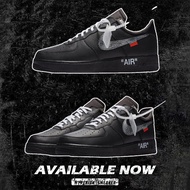OFF-WHITE x Air Force 1 Low'07 MoMA Black AV5210-001 Sneakers