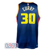 STEPHEN CURRY SIGNED "I CAN DO ALL THINGS" NAVY NIKE SWINGMAN JERSEY USA SM BAS 親筆簽名球衣預購