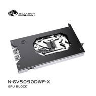 Bykski GPU Block for GIGABYTE RTX5090D GAMING / WINDFORCE OC 32G /Aorus Master PC Water Cooling Copp
