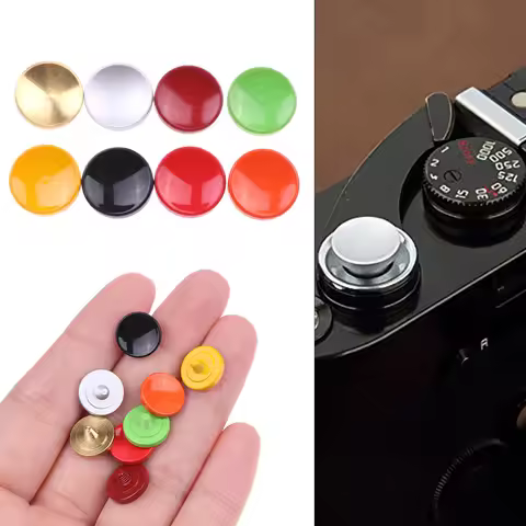 1Pc Metal Concave Surface Camera Soft Shutter Release Button For Fujifilm Fuji X100 X-E1 X-E2 X100S 