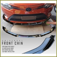 ♆ ❁ ﹊ Version 2Universal Glossy Front chin/Front Bumper kits Mirage Hb, G4 , Civic , City , Vios ,