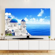 TV Cover TV Dustproof Cover 32-80in Indoor LCD/LED Anti-static Flat Monitor Screen Protector Covers 