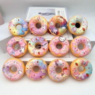 New Product Sanrio Donut Pinch Music pu Slow Rebound Toy Simulation Model Donut Factory Ready Stock