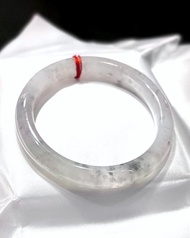 冰種 天然翡翠 緬甸 A玉 玉鐲 • 冰玻種烏雞翡翠福鐲