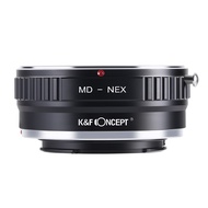 K&F Concept Adapter for Minolta MD MC Lens to Sony E-Mount Camera A7R2 A7M3 A7S