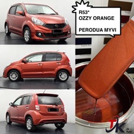 R53* OZZY ORANGE - PERODUA MYVI - 2K PAINT/FAST DRY/CAR PAINT/CAT BANCUH/CEPAT KERING/CAT KERETA /PE
