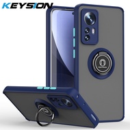 KEYSION เคสสำหรับ Xiaomi 12 12X 12 Proด้านหลังเคสโปร่งใสสำหรับโทรศัพท์ Xiaomi Mi 12 Pro